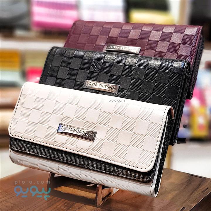 کیف پول دو لبه ساده طرح لویی ویتون